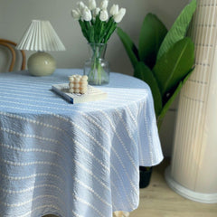 Baby Blue Rectangle Tablecloth