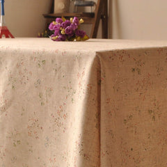 French Style Flowers Tablecloth